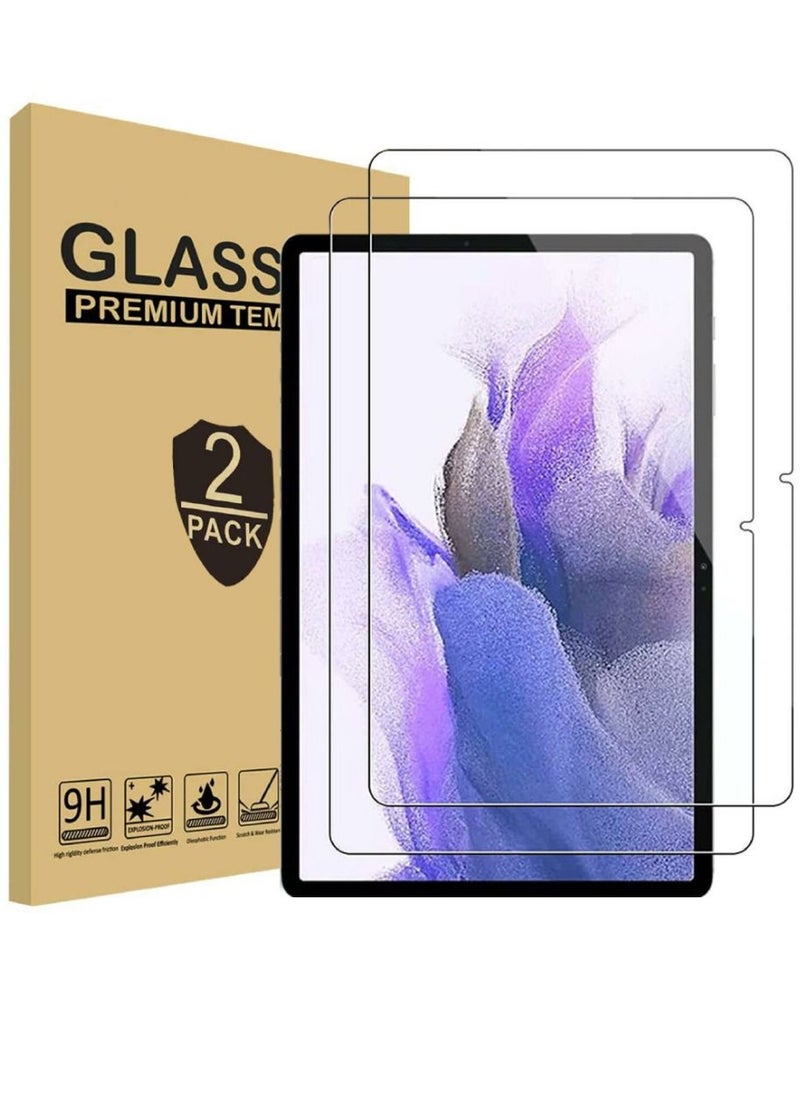 HYX 2 Pack Scratch Resistant Bubble Free Tempered Glass Screen Protector For Samsung Galaxy Tab S9 2023  - Image 1