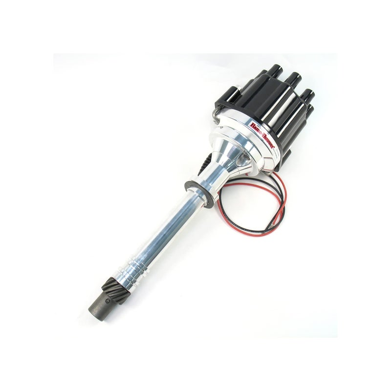 Pertronix D200800 Flame-Thrower Black Cap Plug and Play Marine Billet Electronic Distributor with Ignitor II Technology with Black Cap for Chevrolet Small Block/Big Block - Image 5