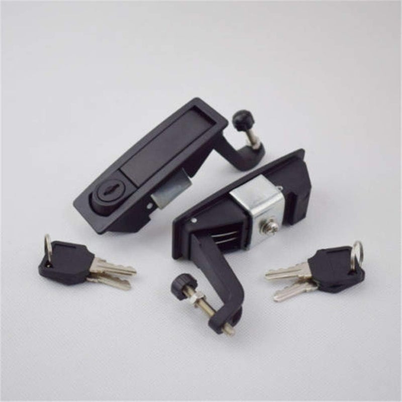 STHang-D 2PCS Compression Latch OEM Replacement Flush Lever Latch Lock for Marine Car Door Hand Lock Adjustable Lever Latches Thickness:1~5mm - Image 3