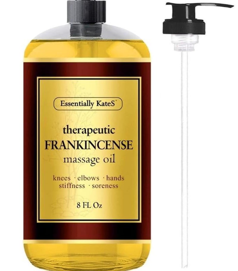 Essentially KateS Frankincense Massage Oil 8 Fl Oz - Image 1