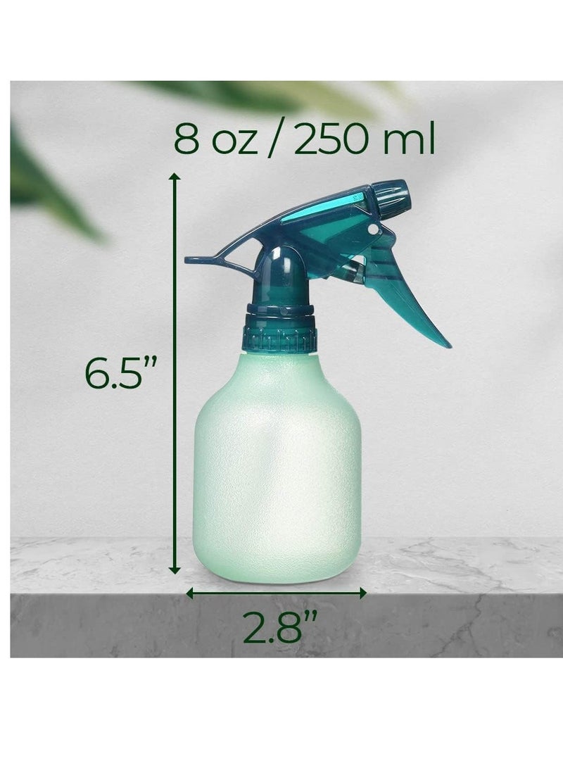 Rayson Empty Spray Bottle Refillable Container, Fine Mist Sprayer Trigger Squirt Bottle for Taming Hair, Hair styling, Watering Plants, Showering Pets (1 Pack, Green) - Image 2
