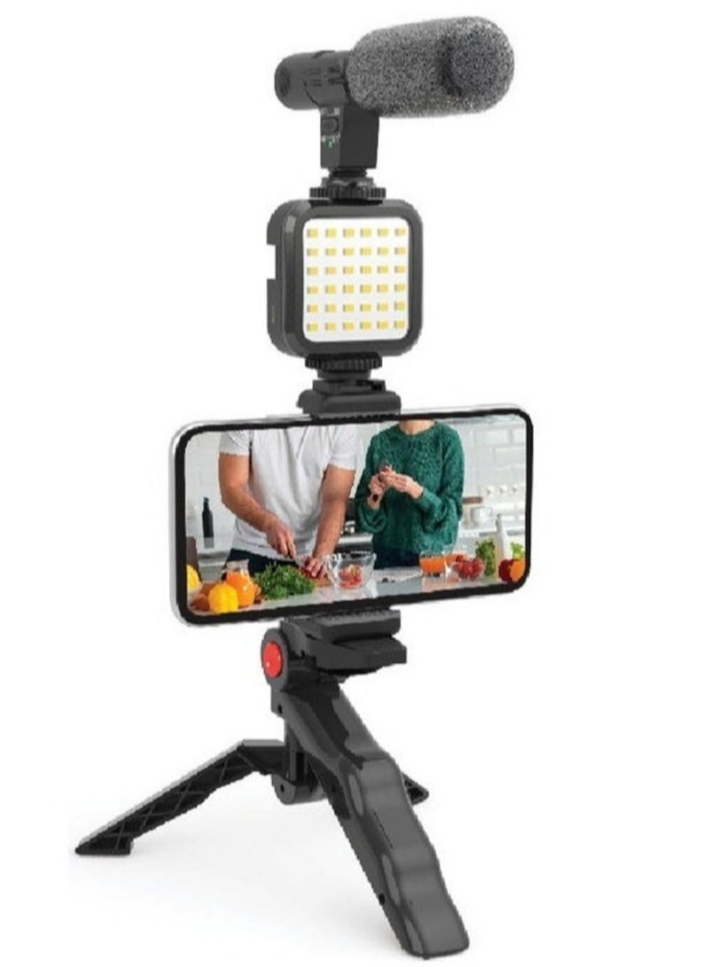 ELTRAZONE Smartphone Vlogging Kit With Tripod Stand  - Image 1