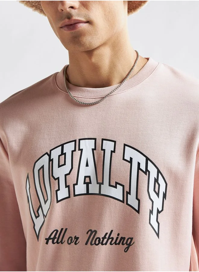 فاف Graphic Crew Neck Sweatshirt