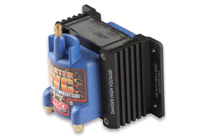 MSD 8252 Ignition Coil Blaster HVC Series, Road Course/Circle Track with 6 series ignition, Blue, Individual - Image 2