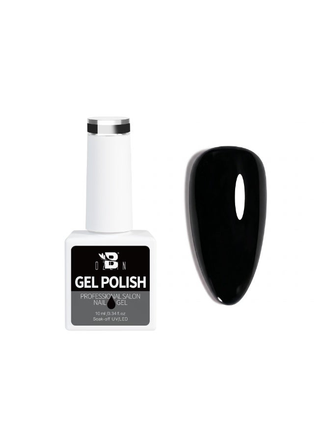 BOZLIN Gel Nail Polish Set, 6 Colors White Pink Black Nude Gel Polish Nail Art Soak Off UV LED Gel Nail Polish Kit, Breathable Nail Polish 10ml - Image 3