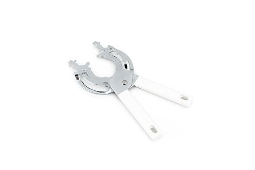 Fox Run Farm to Table Jar and Bottle Vise/Opener 9 inch White - Image 2
