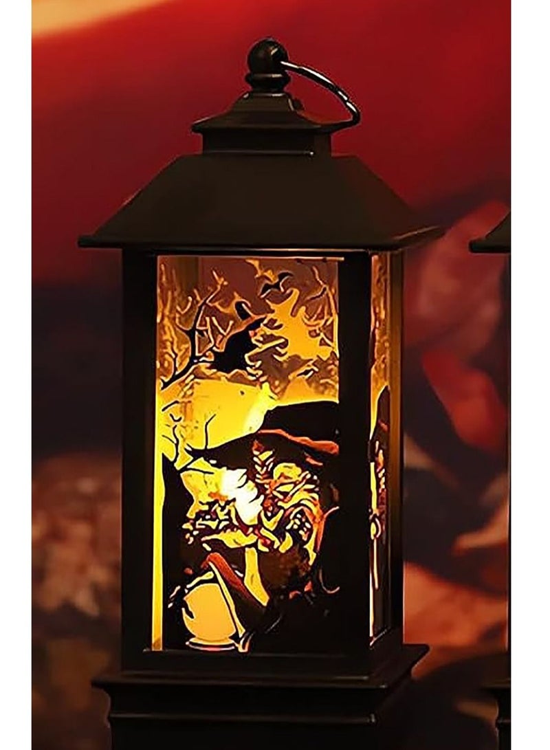 فوانيس LED، فوانيس اليقطين، مناسبة لتخطيط مشهد دعائم الحفلات، تزيين الحدائق، بلاستيك الهالوين (د) - Image 3