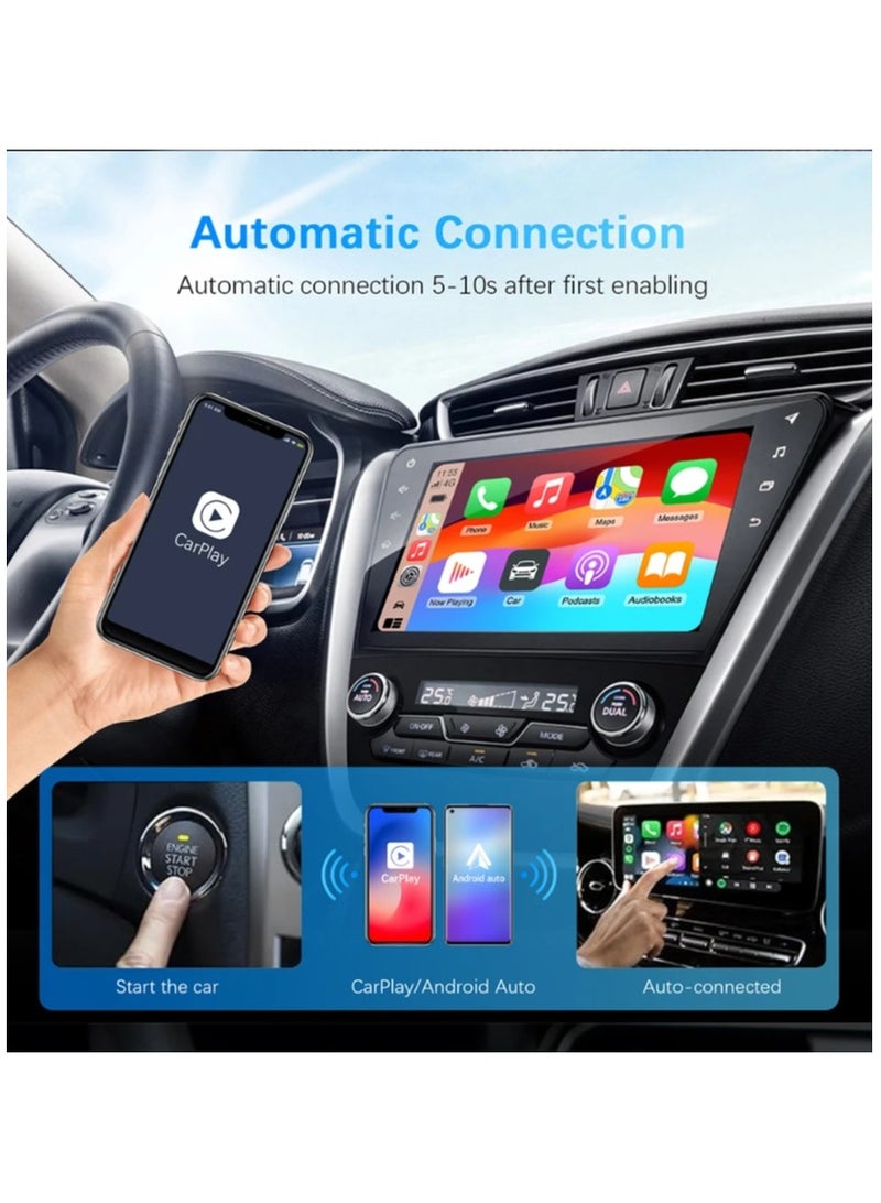 Generic Mini Wireless Carplay Adapter Easy to Set Up and Upgrade Wired CarPlay&Android Auto to Wireless, Connects Quickly, Portable Mini Car Play Dongle, Fit for Cars with Built-in CarPlay  - Image 4