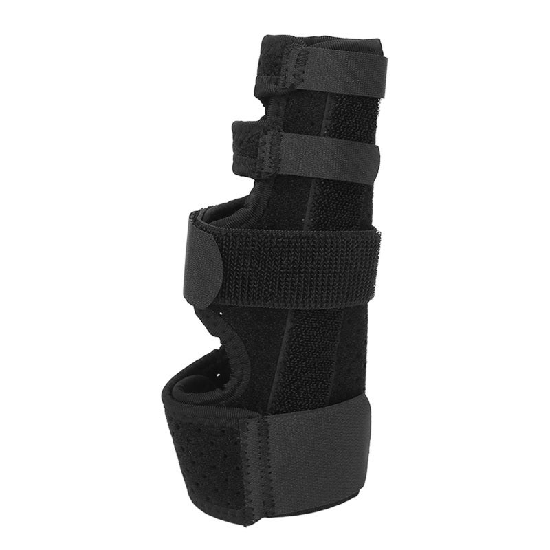 Adjustable Finger Splint Size S Sturdy Aluminum Support - Stable Healing Aid Pinky Ring Finger Splint for Post Surgery Recovery Work Night Sleep Hand Injury Care - Image 1