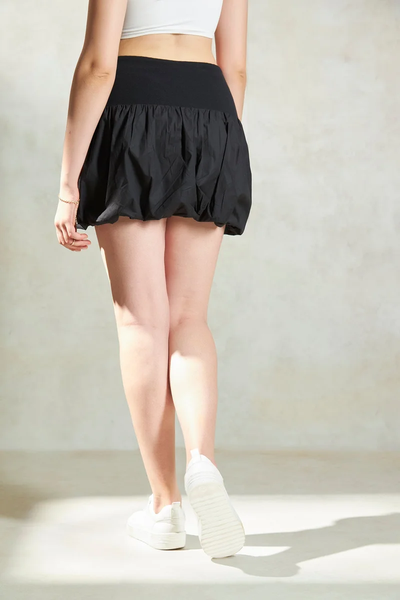 Virgio Virgio A-Line Flared Mini Skirt