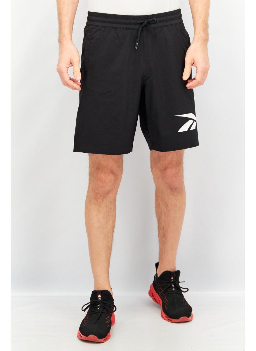 Reebok Men Sportswear Fit Drawstring Short, Black  - Image 1