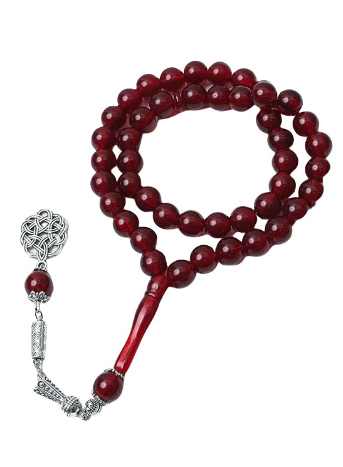 Misbaha Prayer Beads - 45 Pcs Premium Koker Rosary for Muslim Men & Women, Pray Beads, Islamic Tasbih Dhikr(Ideal Gift for Eid/Ramadan)-10mm