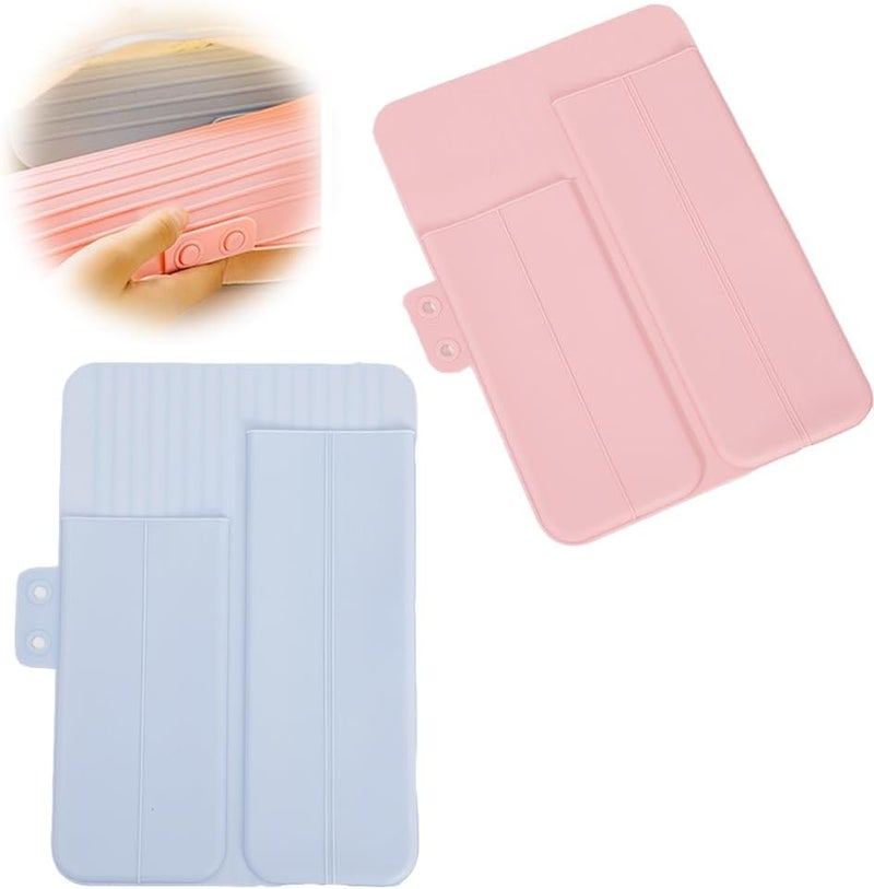 أكياس تخزين مكواة التجعيد المصنوعة من السيليكون، منظم أدوات الشعر المحمول لمكواة التجعيد، ومكواة فرد الشعر، ومكواة فرد الشعر، مثالية للاستخدام أثناء السفر، مقاومة للحرارة - Image 1