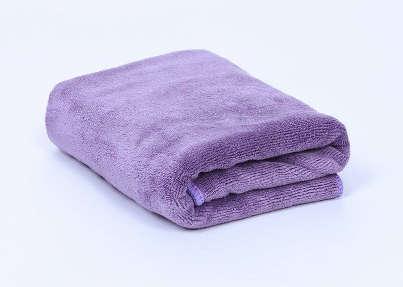 HOUSSE Premium Microfiber Bath Towel - Extra Large 60x120cm Quick Dry Towels for Women & Kids | Super Soft Plush 550 GSM | Ultra Absorbent for Home Swimming Sports & Travel (Cadet) - Image 1