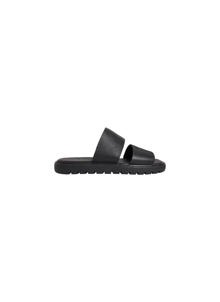 CALVIN KLEIN Square Molded Double Bar Sandals