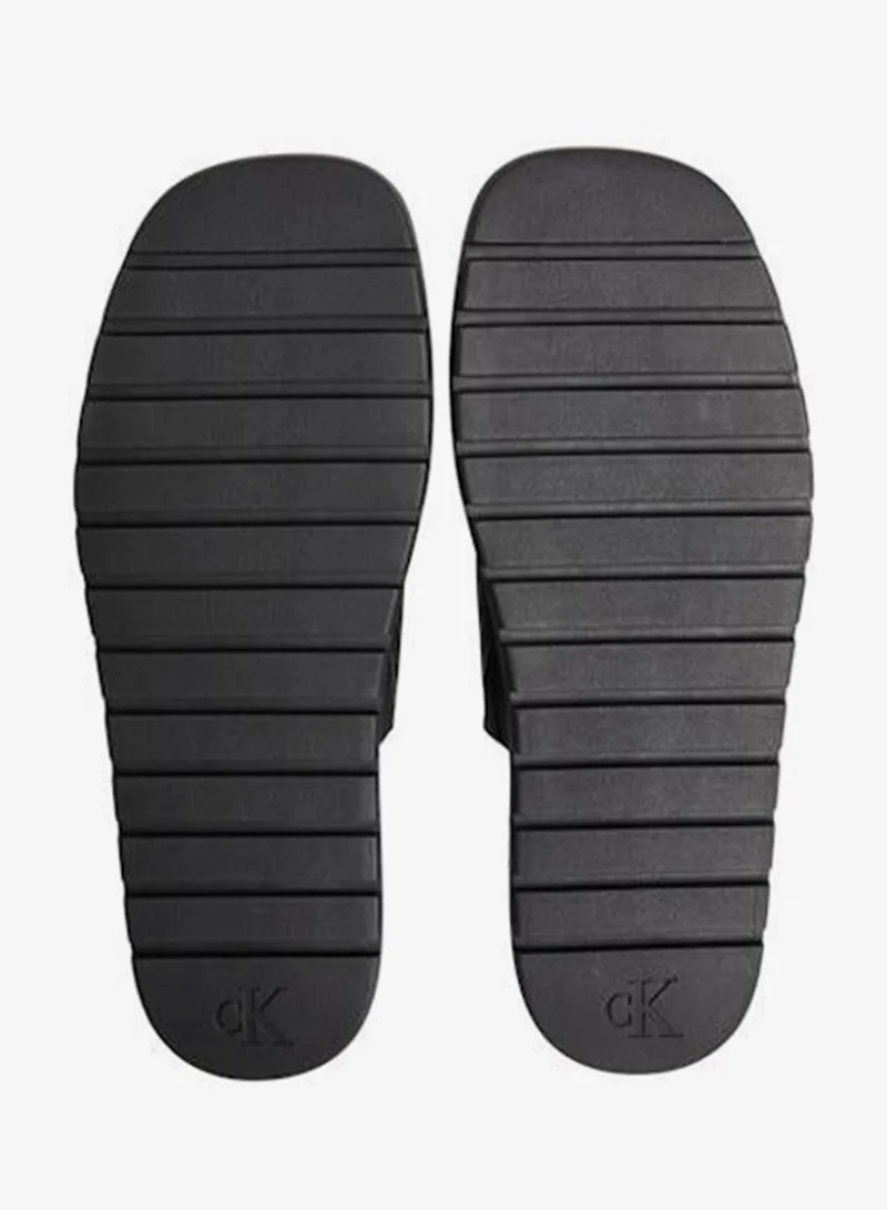 CALVIN KLEIN  Square Molded Double Bar Sandals for Men | Best Price UAE