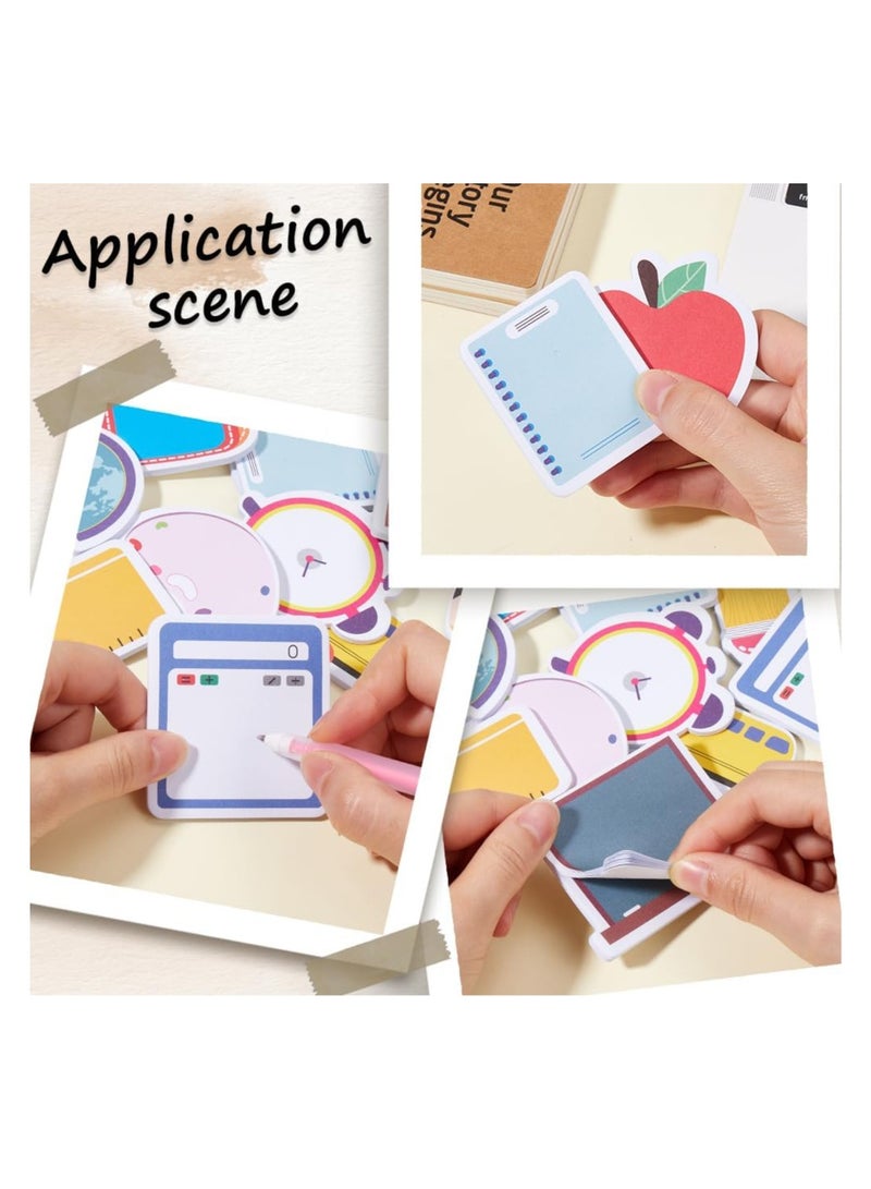 720 Pieces Of Creative And Cute Sticky Notes, Can Be Used Repeatedly, Large Capacity Self-Adhesive, Suitable For Student Plan Notes, Refrigerator Notes, Memos, Office Supplies, Kawaii Fun Sticky Notes (School Supplies) - Image 3
