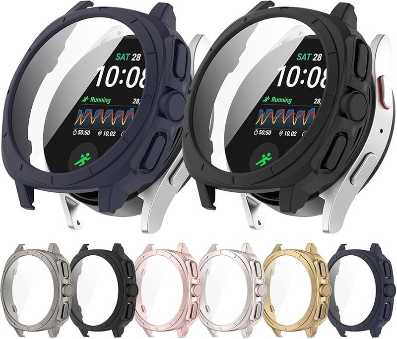 Silicone Case Cover For Apple Watch 7 40mm 44mm Full Coverage Scratchproof Protector - Image 3