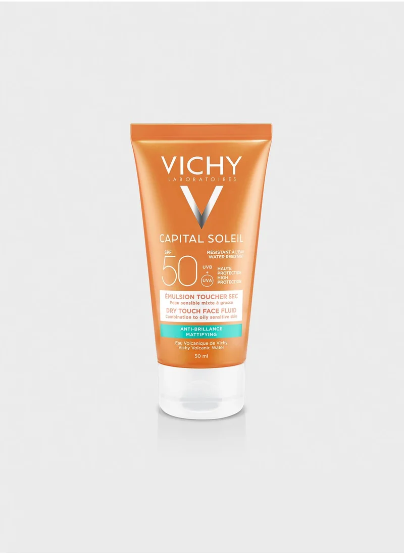 VICHY Vichy Capital Soleil Dry Touch Anti Shine Sunscreen for Combination to Oily Skin SPF50 50ml