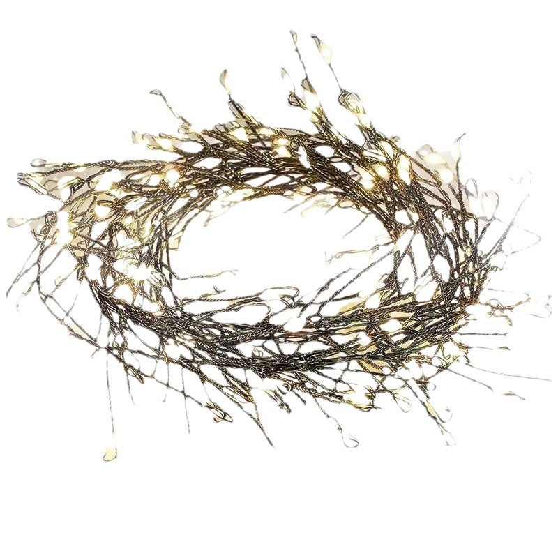 Cross-border LED lights copper firecrackers light string centipede lights  battery gift box creative hanging tree decorative lights - Image 5