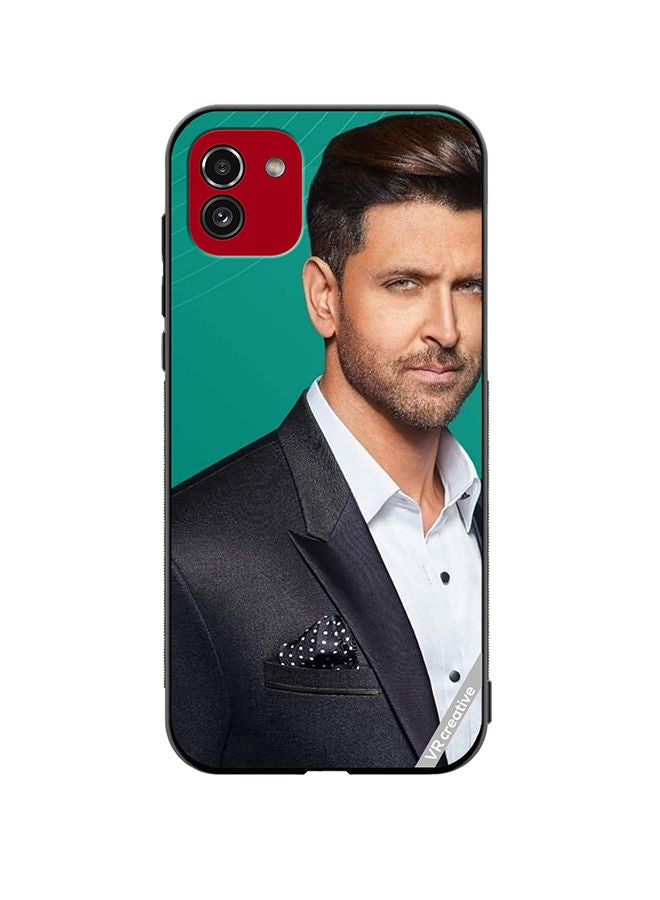 VR CREATIVE Protective Case Cover For Samsung Galaxy A03 Bollywood Actoe Hritik Roshan Design Multicolour - Image 1