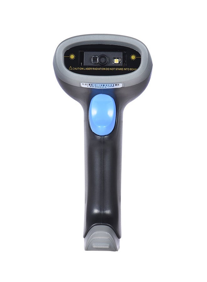 NIBEMINENT 2D Qr 1D Usb Barcode Ccd Scanner Red Light Black  - Image 2
