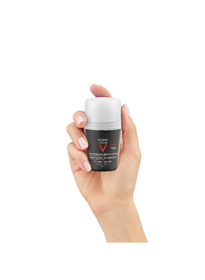 VICHY Homme 72H Anti Transpirant Controle Extreme Black 50ml - Image 3
