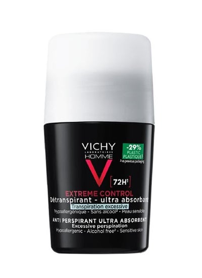 VICHY Homme 72H Anti Transpirant Controle Extreme Black
