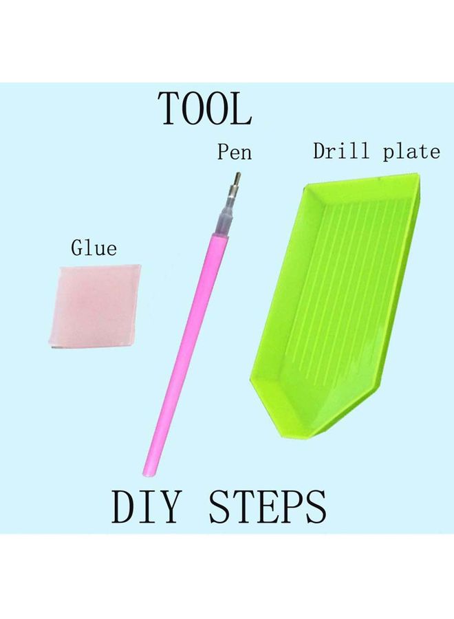 NIBEMINENT Diamond Painting Kit Multicolour - Image 4