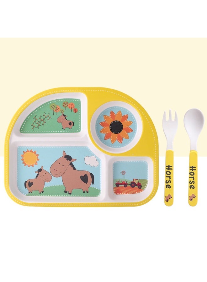 Nariele New Baby Divided Silicone Plate Set 3