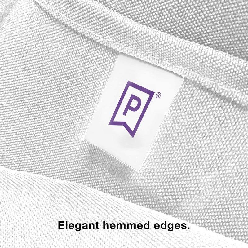 Gee Di Moda Rectangle Tablecloth - 60 x 102 Inch White Table Cloth for 6 Foot Rectangle Table - Heavy Duty Washable Fabric - for 6 Ft Buffet Table, Holiday Party, Dinner, Wedding & Baby Shower - Image 5