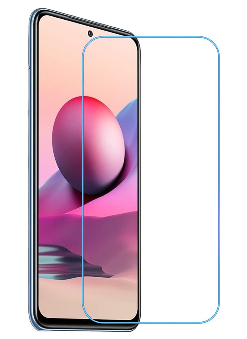 ACLIX Antistatic ESD Dustproof Premium Quality High Definition Clear Tempered Glass Screen Protector Designed For Xiaomi Redmi Note 10 - Image 1