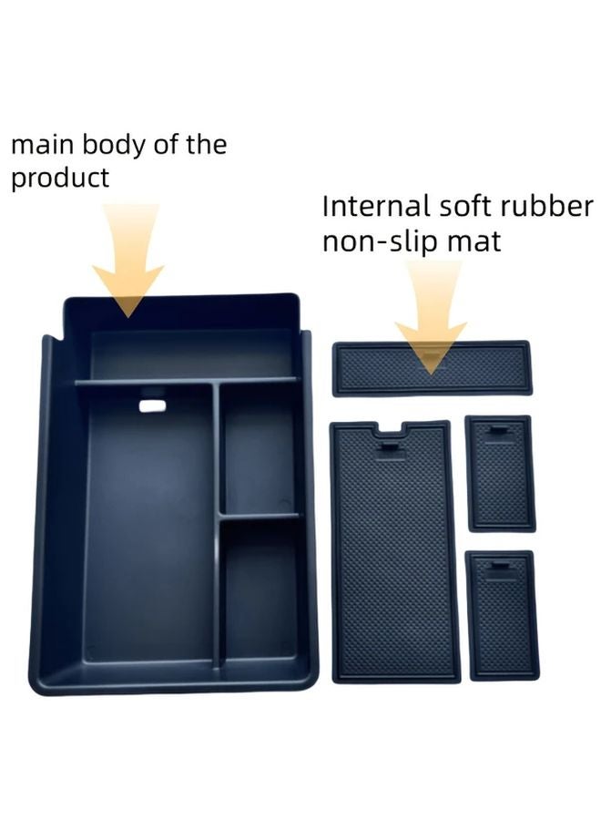 XPENG G6 Center Console Armrest Storage Box Organizer Compatible 2023 2025 Models - Image 4