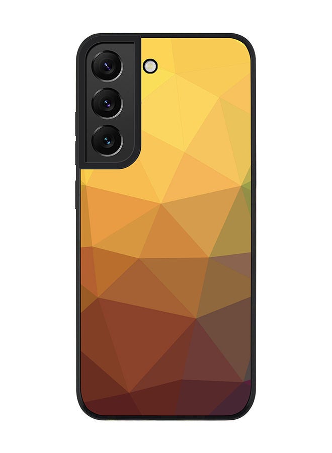 Stylizedd Rugged Black edge case for Samsung Galaxy S21 FE 5G Slim fit Soft Case Flexible Rubber Edges Anti Drop TPU Gel Thin Cover - Golden Nugget - Image 1