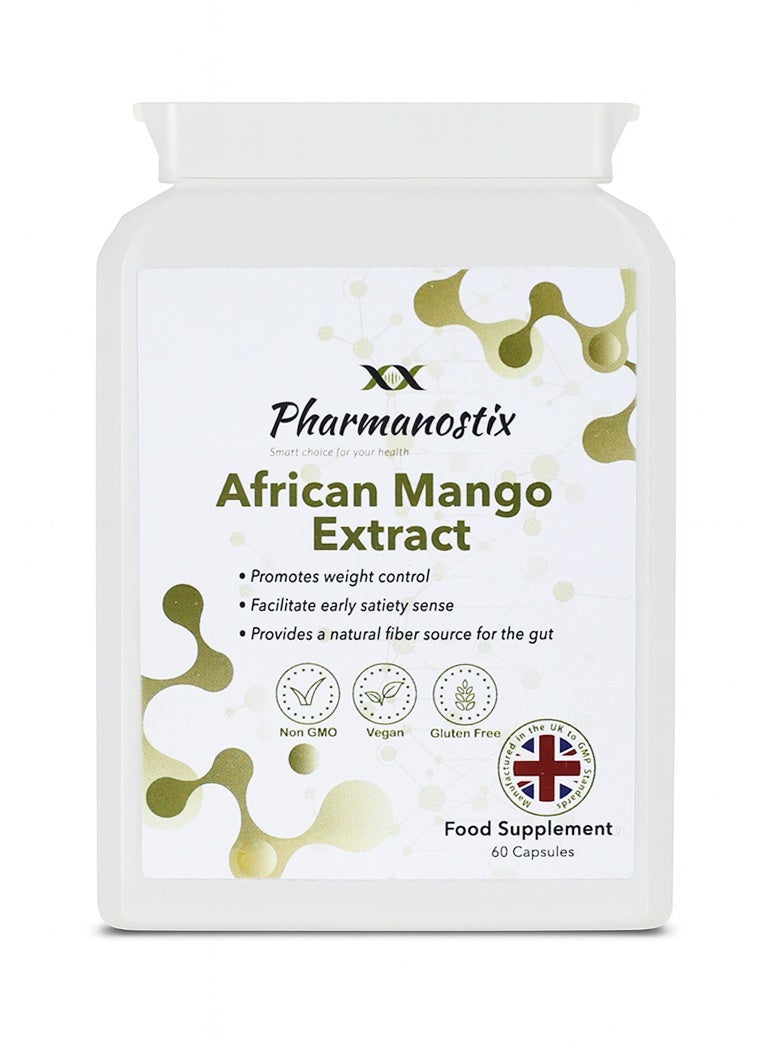 African Mango Extract 18000mg – High Strength Weight Management Support – Metabolism Booster & Appetite Control – 60 Vegan Capsules