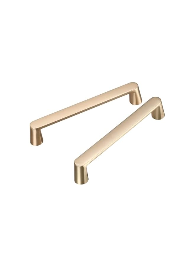 PROMASS 2 packs of North European and American style minimalist cabinets, gold handles, wardrobe doors, handles, cabinets, drawers, zinc alloy handles - Image 2