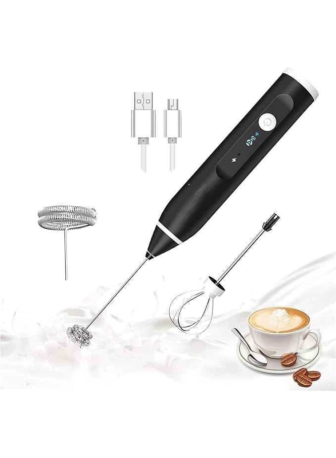 Electric coffee mixer – a versatile whisk for preparing drinks with thick foam in seconds - Image 1