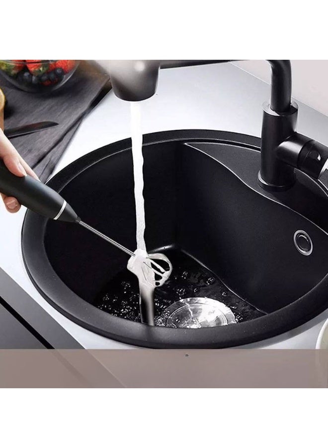 Electric coffee mixer – a versatile whisk for preparing drinks with thick foam in seconds - Image 2