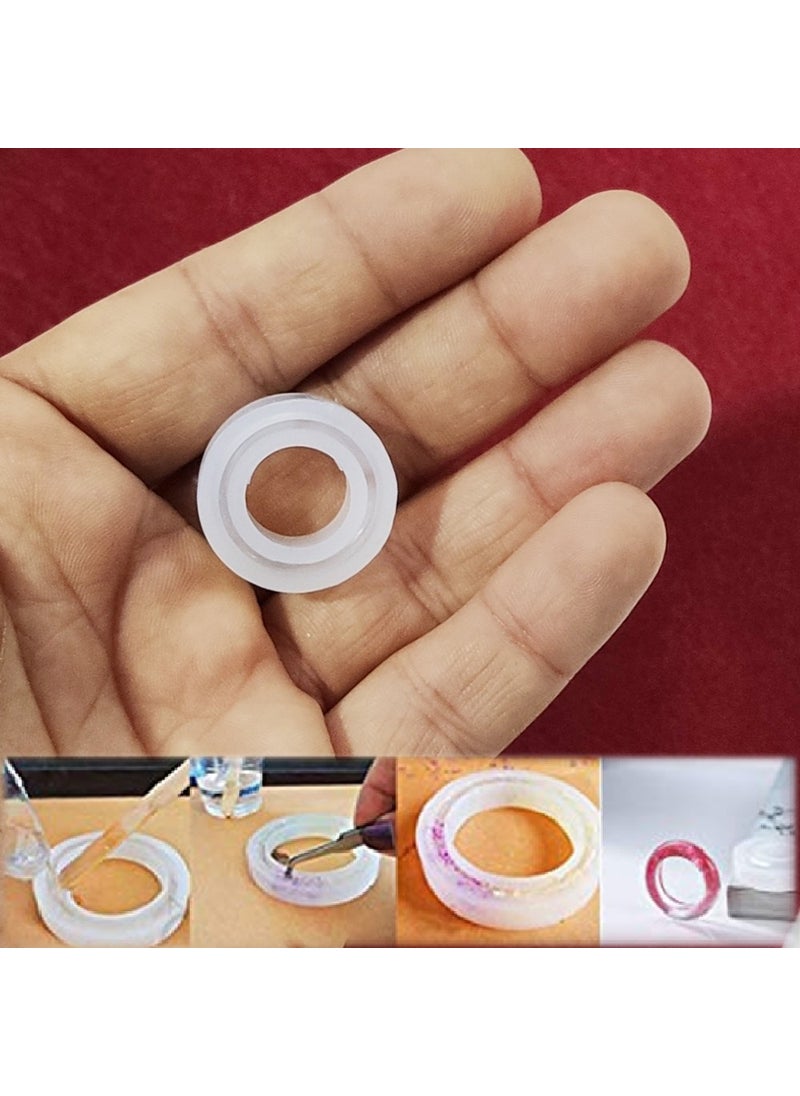 Hobizubi Ring Resin Epoxy Mold -Code:142  - Image 2