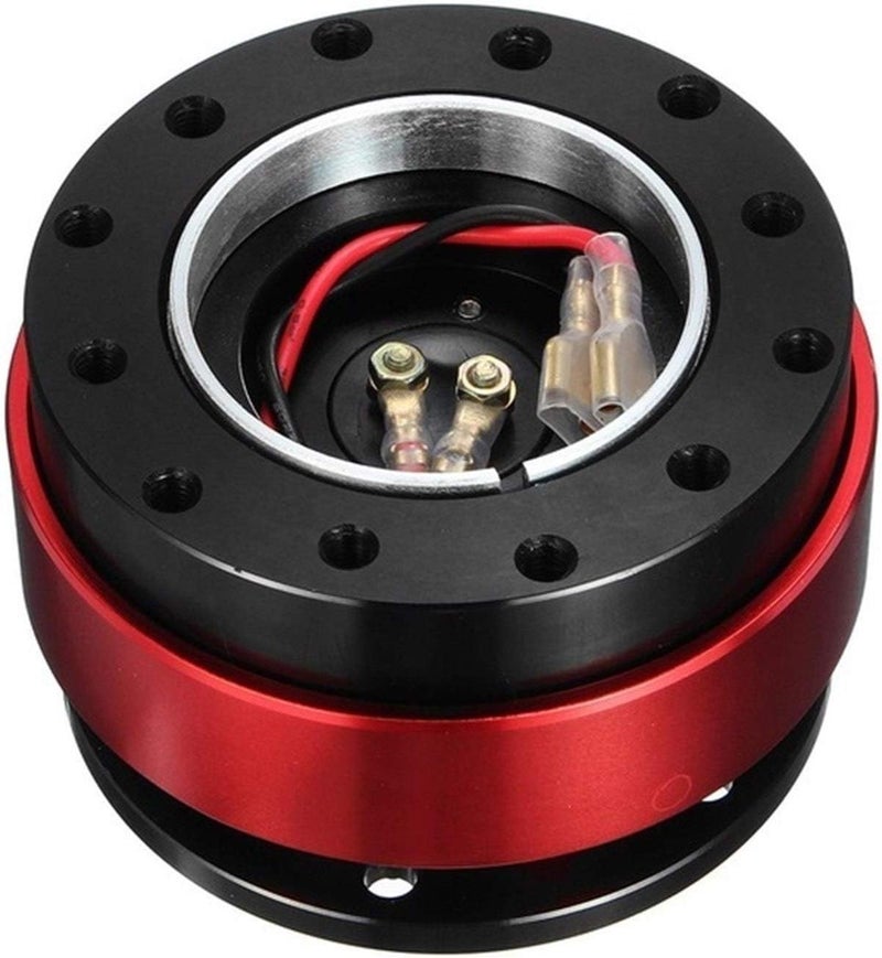 QASULER Universal Steering Wheel Quick Release Hub Adapter - Image 1