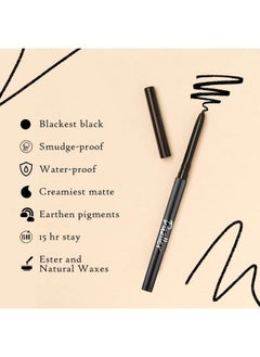 College Makeup Essentials 3: Kreamy Kajal 0.35G + Mascara 4.1G + Eyeliner Pencil 1.5G Lightweight Matte Black Smudgeproof Waterresistant Earthen Pigments Smooth Gliding - pzsku/Z96DED1FB355349121FF5Z/45/_/1687503913/96b14be7-a2c6-49f5-9690-d39239ad3f02