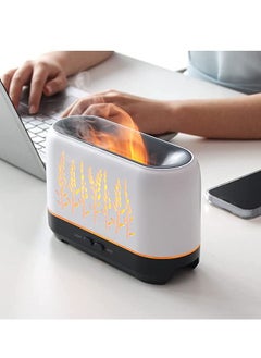 flame humidifier white