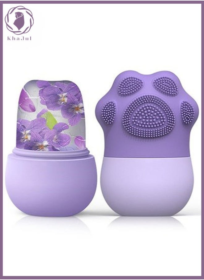 New Cat Paw Shape Ice Roller For Face, Beauty Facial Massage, Acne Puffiness Relief Purple - https://f.nooncdn.com/p/pzsku/Z96DEDF812D72A69B6071Z/45/_/1721127416/600fe8e8-5b6b-4874-80b0-576bec236bb2.jpg?format=jpg&width=original