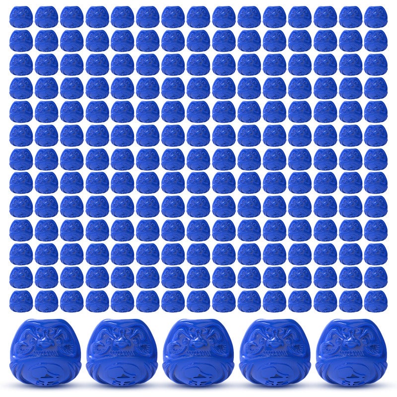 Disposable Tattoo Pigments Cups: 200 Blue Pieces With Thickened Walls Stable Base - Hygiene Safe Compact Portable Cups For Tattooing Microblading Pigment Application - Image 1