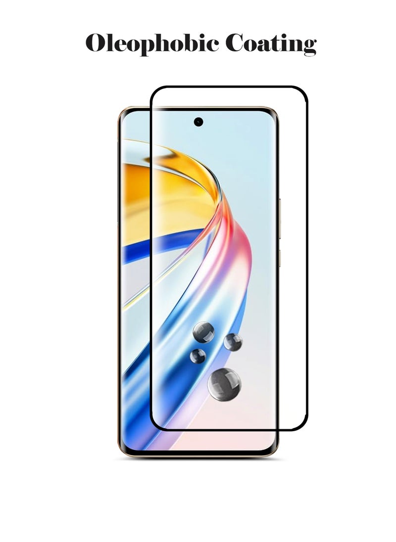 Techie - Honor X9b Full Glue Nano Scale Curved Tempered Glass Screen Protector - Image 1