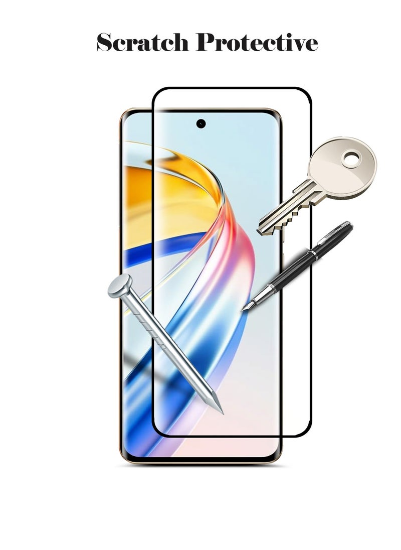Techie - Honor X9b Full Glue Nano Scale Curved Tempered Glass Screen Protector - Image 1
