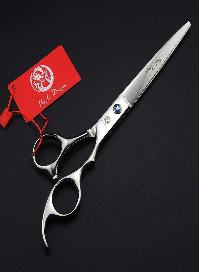 Purple Dragon 8.0 inch Dog Hair Cutting, Curved and Thinning Scissor Shears Pet Grooming Tool Kit - Image 3
