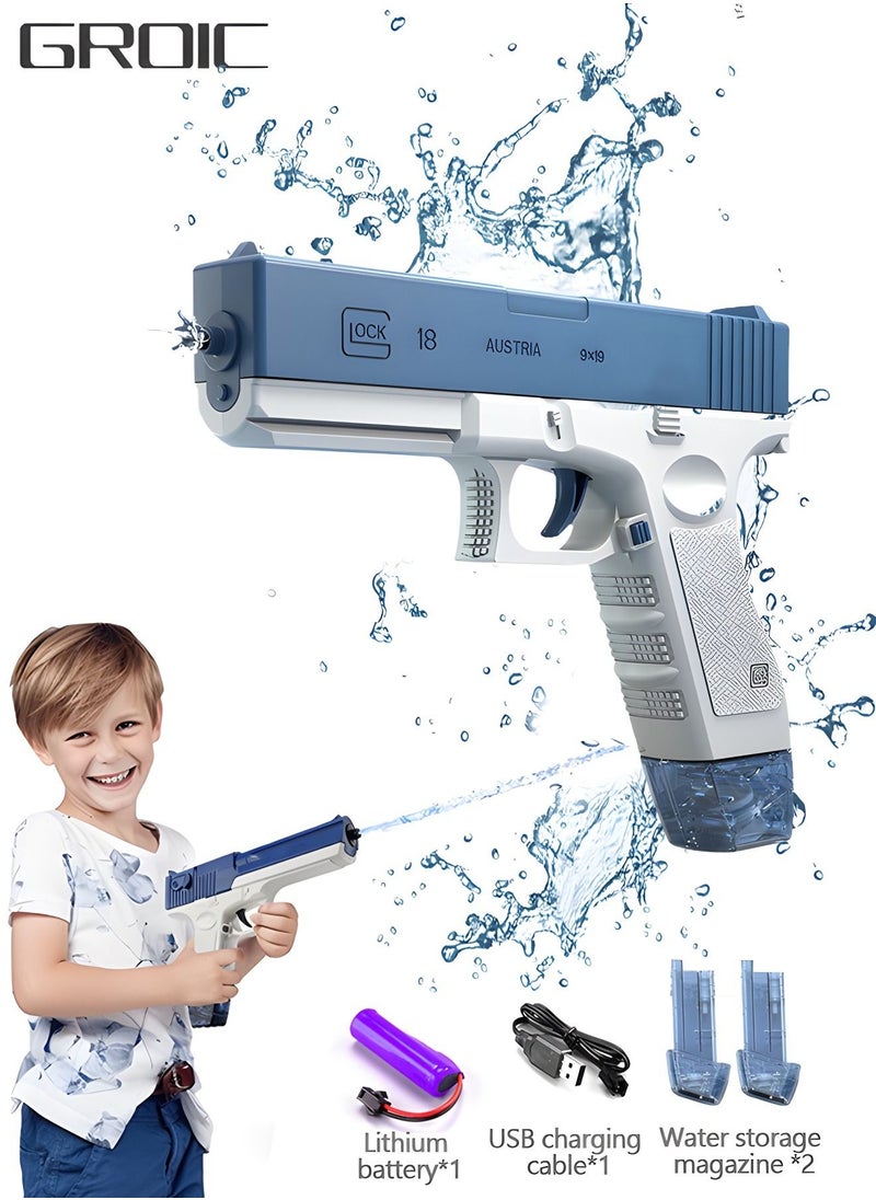 GROIC Electric Water Guns for Kids,Automatic Squirt Guns,Strongest Water Blaster,Summer Swimming Pool Beach Toy,High Capacity Squirt Guns  - Image 1
