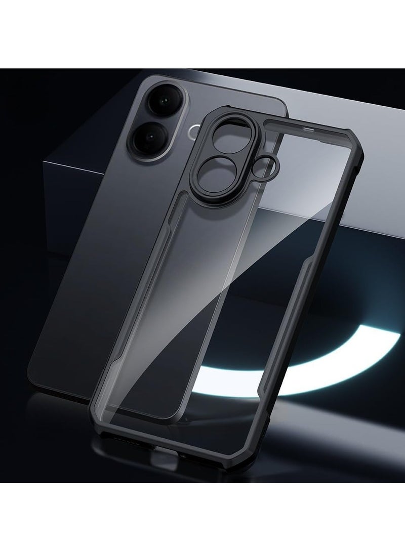 general Clear Protective Case Compatible with Vivo V60 Lite [Airbag Protection] Clear Protective Case with Camera Lens Protection PC+TPU Shock-Resistant Protective Back Cover - Image 5