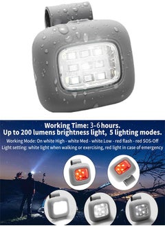 Generic Running Lights 2 Pack Safety Jogging LED Light for Runners and Joggers High Visibility Reflective Running Gear with USB Charging Line and Strong Magnetic Clip for Night Running Walking Hiking  - Image 5